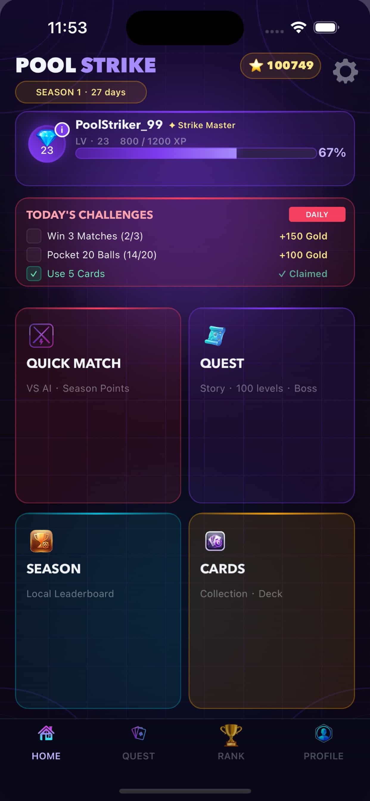 Royal Shot 8 screenshot: gameplay