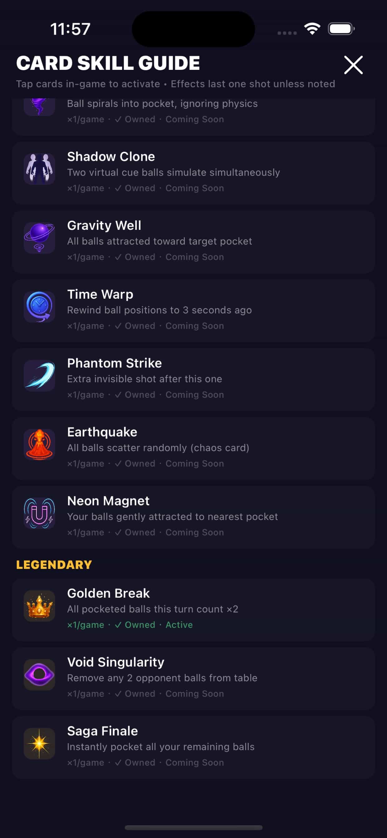 Royal Shot 8 screenshot: feature highlight